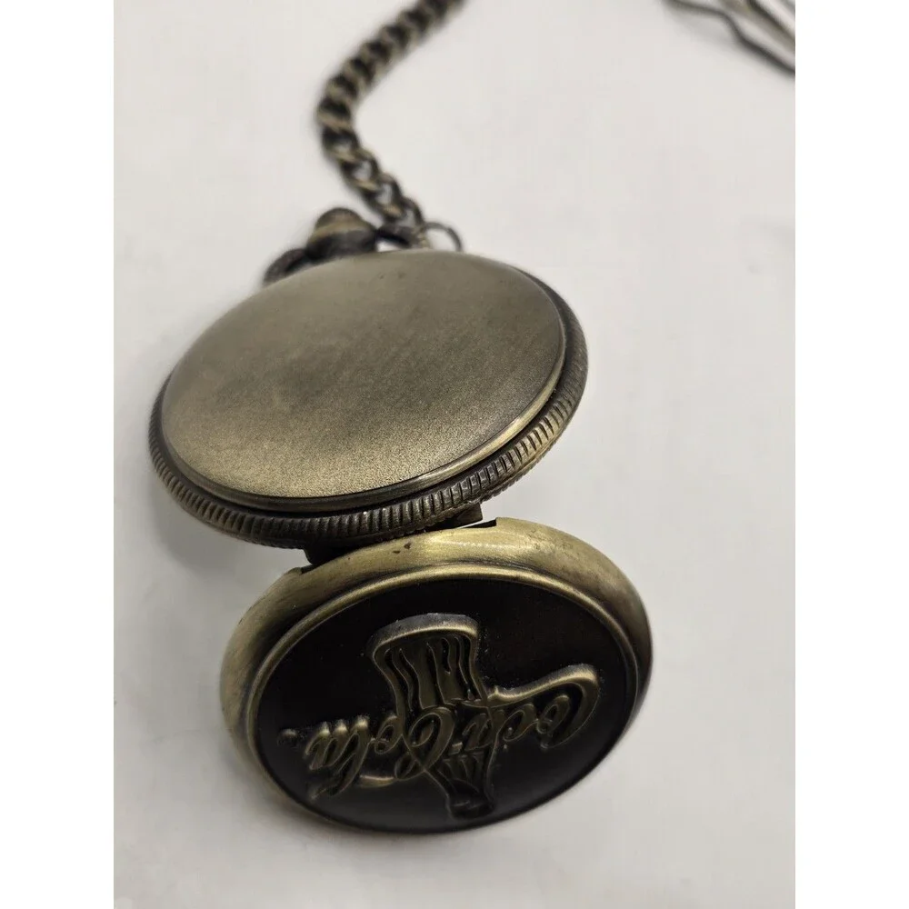 Coca-Cola Quartz Pocket Watch Retro/Vintage Style. New Battery